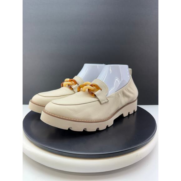 Vionic Charm Cynthia Womens Size 8 Wide Loafers Cream Slip On Comfort Shoes - Picture 3 of 13